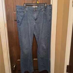 Womens Size 16 Short Levis Blue Denim Jeans